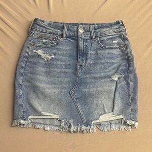 American Eagle Outfitters Women's Blue Skirt